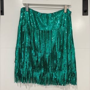 Maeve sequin skirt